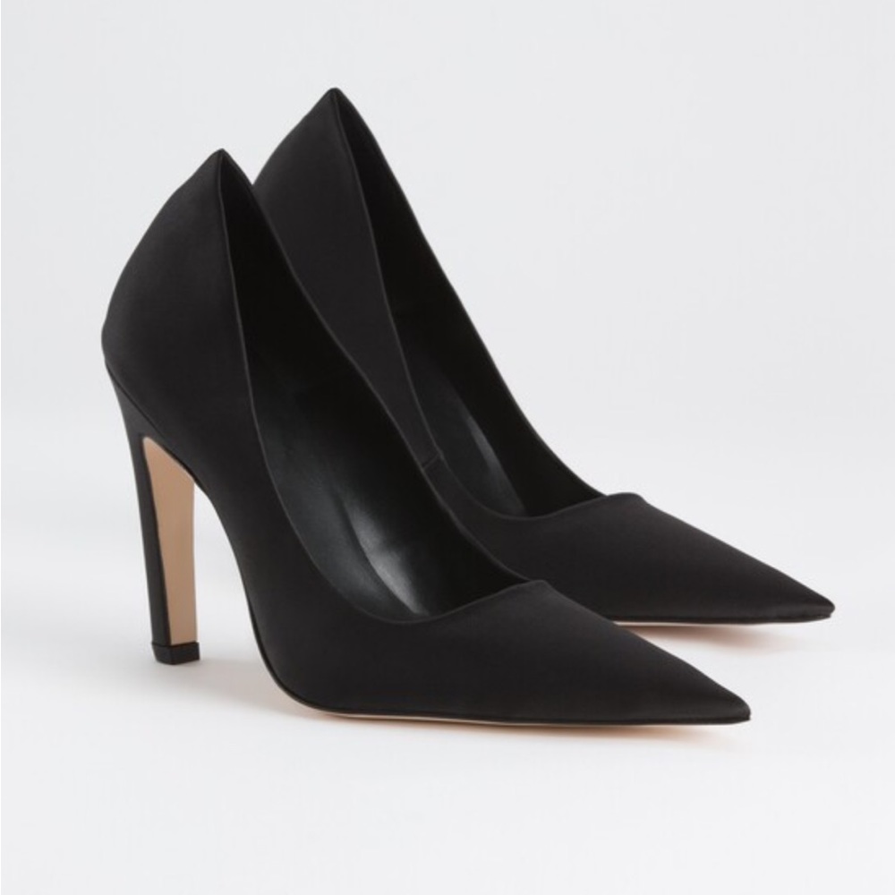 Good American Black Heels